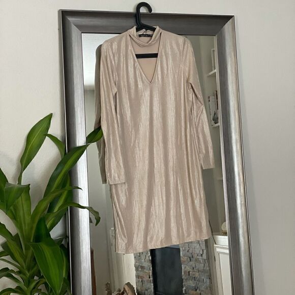 🆕Boohoo Pilse Style Shirt Dress w/Collar - Picture 3 of 5